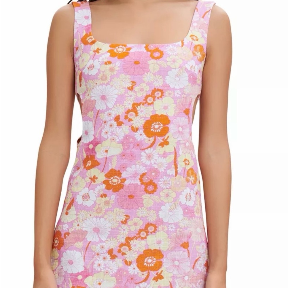NWT MAJE FLOWER POWER DRESS - Picture 2 of 12
